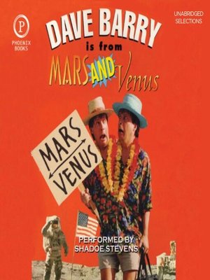 cover image of Dave Barry Is from Mars and Venus